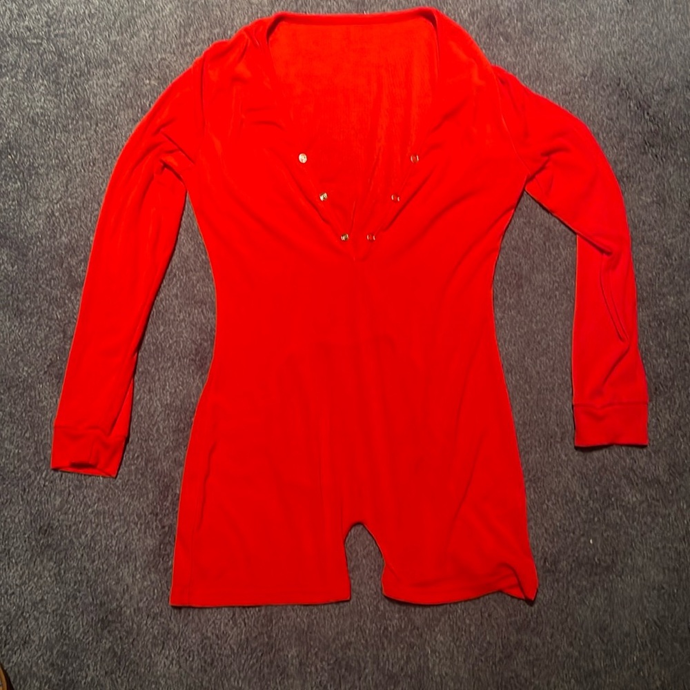 🎄Funny/Sexy Christmas Romper - Small - NWOT